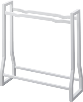 Image of Yamazaki Dumbbell rack - Tower - White