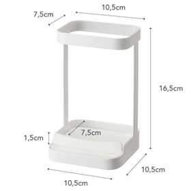 Image of Yamazaki Hair iron stand - Tower - White