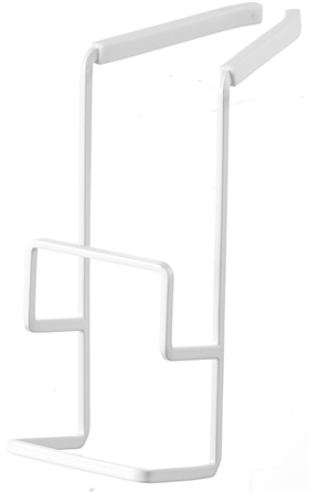 Image of Yamazaki Hanging double sponge holder - Tower - White