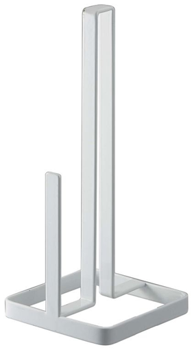 Image of Yamazaki Kitchen Paper Holder - Tower - white