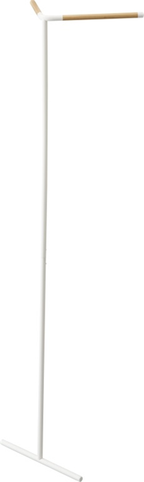 Image of Yamazaki Leaning corner coat hanger - Tower - White