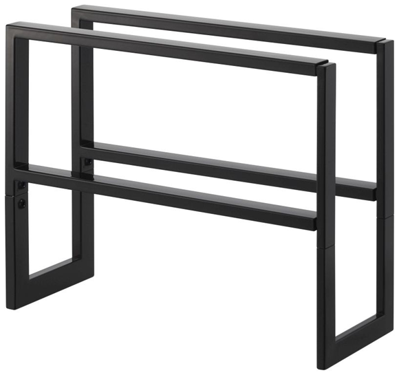Product image 1 of Yamazaki Line Schoenenrek uitschuifbaar 2-laags - Zwart