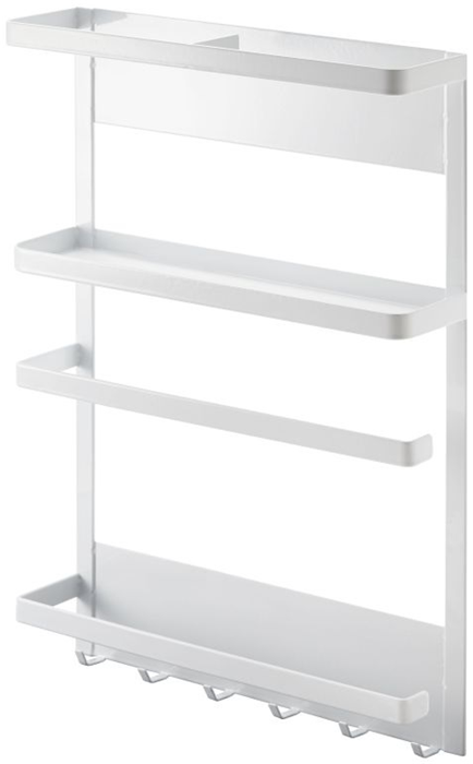 Product image 1 of Yamazaki Magnetic refrigerator side rack - Tower - white