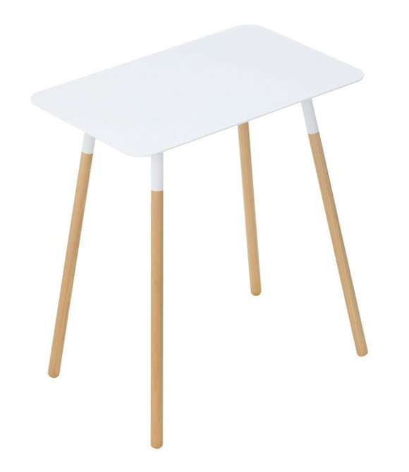 Product image 1 of Yamazaki Plain Bijzettafel vierkant - Wit