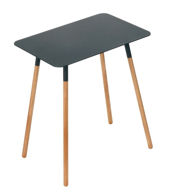 Product image 1 of Yamazaki Plain Bijzettafel vierkant - Zwart