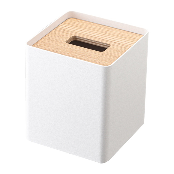 Product image 1 of Yamazaki Rin Tissuebox vierkant - Wit