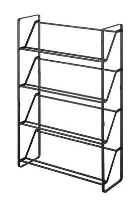 Image of Yamazaki Shoe rack - Slim 4 - black