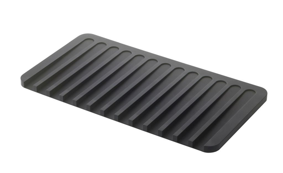 Product image 1 of Yamazaki Silicone drainer tray - Flow - black