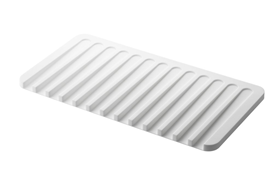 Image of Yamazaki Silicone drainer tray - Flow - white