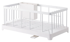 Image of Yamazaki Sink drainer wire basket - Tower - white