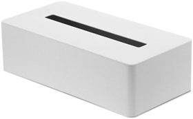 Image of Yamazaki Tissue case - Tower - white