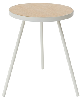 Afbeelding van Yamazaki Tower Bijzettafel rond - Wit