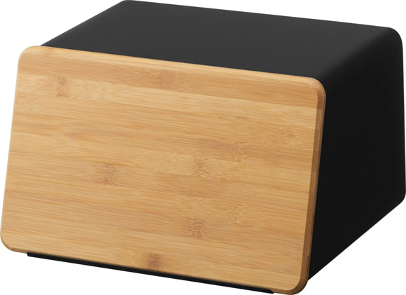 Product image 1 of Yamazaki Tower Brooddoos met afneembare deksel - Zwart