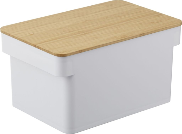 Product image 1 of Yamazaki Tower Brooddoos met meshouder - Wit