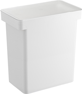 Afbeelding van Yamazaki Tower Container dierenvoer 12kg - Wit