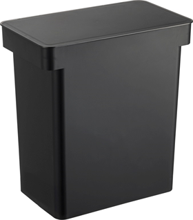 Afbeelding van Yamazaki Tower Container dierenvoer 12kg - Zwart