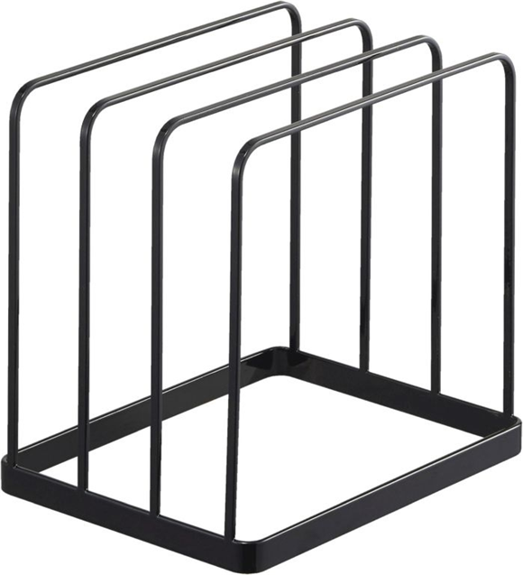 Product image 1 of Yamazaki Tower Dienblad & snijplank standaard - Zwart