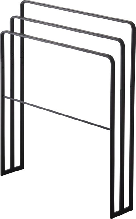 Product image 1 of Yamazaki Tower Handdoekenrek badkamer 3 stangen - Zwart