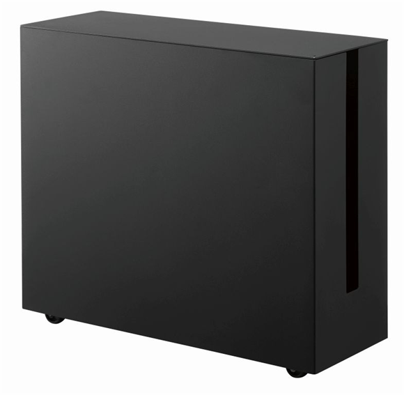 Product image 1 of Yamazaki Tower Kabelbox met wielen - Zwart