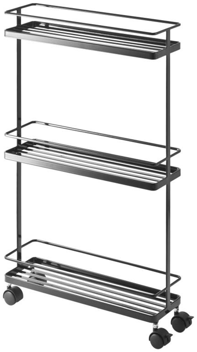 Product image 1 of Yamazaki Tower Keukentrolley 3-laags - Zwart