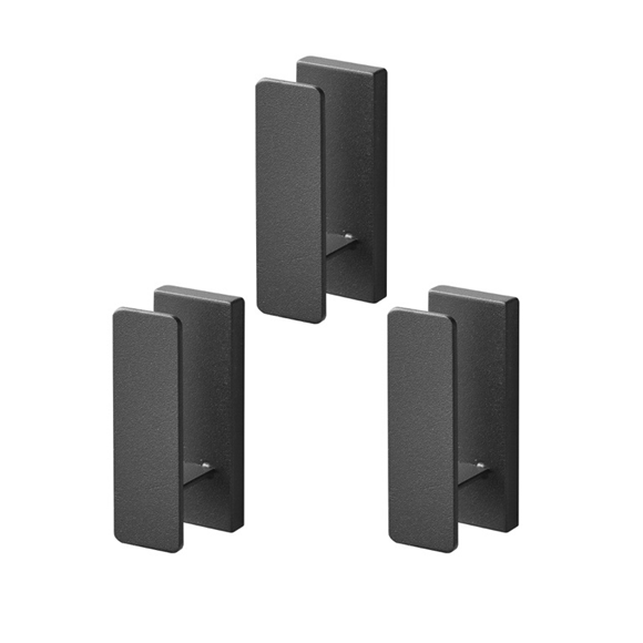 Product image 1 of Yamazaki Tower Muurhaken set van 3 - Zwart