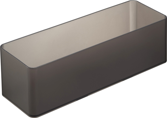 Product image 1 of Yamazaki Tower Organizer diep stapelbaar Small - Zwart