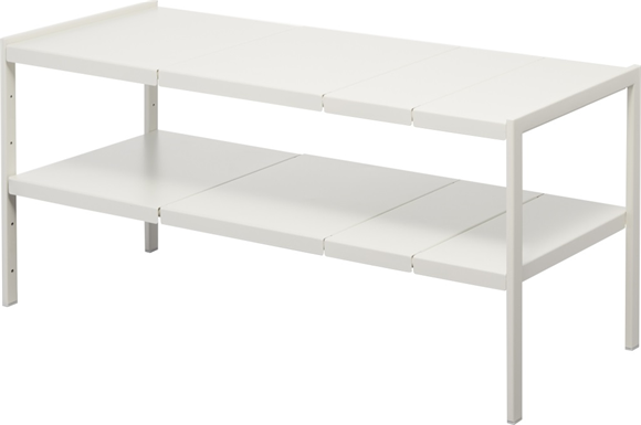 Product image 1 of Yamazaki Tower Organizer uitschuifbaar 2-laags - Wit