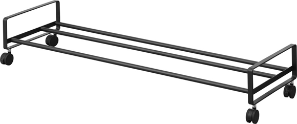 Product image 1 of Yamazaki Tower Schoenenrek op wielen - Zwart