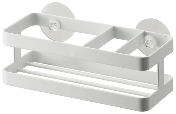Product image 1 of Yamazaki Tower Spons & zeephouder met zuignappen - Wit