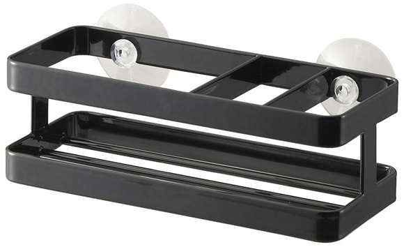 Product image 1 of Yamazaki Tower Spons & zeephouder met zuignappen - Zwart