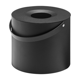 Afbeelding van Yamazaki Tower Tissuebox rond met handvat - Zwart