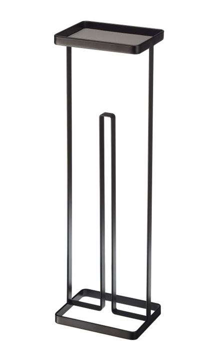 Product image 1 of Yamazaki Tower Toiletrolhouder open - Zwart