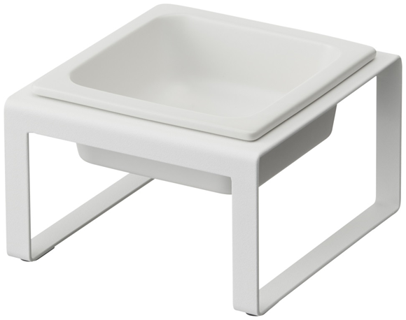 Product image 1 of Yamazaki Tower Voerbak enkel - Wit