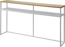 Afbeelding van Yamazaki Tower Wandtafel breed 2-laags - Wit