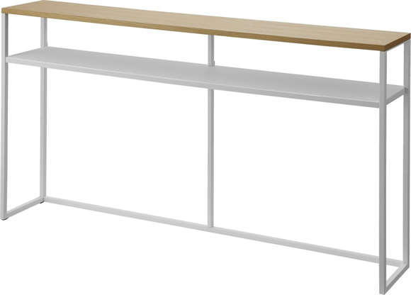 Product image 1 of Yamazaki Tower Wandtafel breed 2-laags - Wit