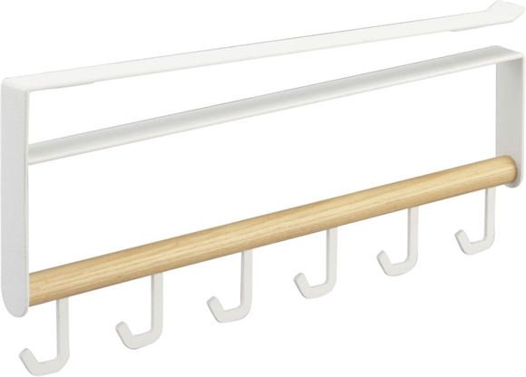 Product image 1 of Yamazaki Under shelf kitchen tool hook - Tosca - white