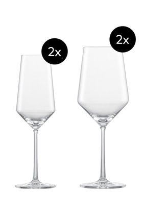 Image of Zwiesel Glas Pure 4-delige Date Night set